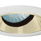 Juno Aculux Recessed Lighting 438NG-WH 3-1/4" Low Voltage, LED Angle Cut Gold Alzak Reflector, White Trim