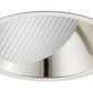 Juno Aculux Recessed Lighting 439NG-FM 3-1/4" Line Voltage, Low Voltage, LED Downlight Lensed Wall Wash, Gold Alzak Reflector, Flush Mount Trim