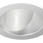 Juno Aculux Recessed Lighting 439NHZ-SF 3-1/4" Line Voltage, Low Voltage, LED Downlight Lensed Wall Wash, Haze Alzak Reflector, Self Flanged Trim