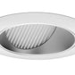 Juno Aculux Recessed Lighting 439NHZ-WH 3-1/4" Line Voltage, Low Voltage, LED Downlight Lensed Wall Wash, Haze Alzak Reflector, White Trim