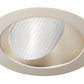 Juno Aculux Recessed Lighting 439NWHZ-SF 3-1/4" Line Voltage, Low Voltage, LED Downlight Lensed Wall Wash, Haze Alzak Reflector, Self Flanged Trim