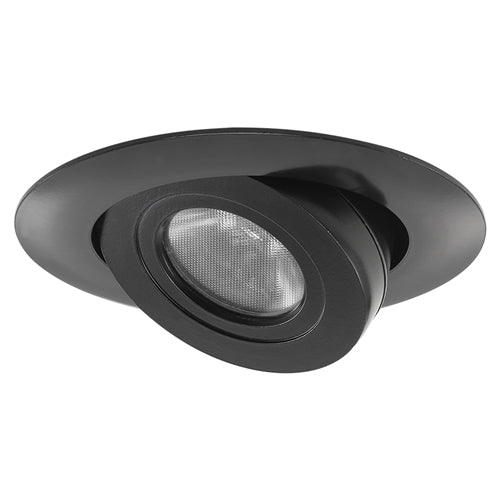 Juno Recessed Lighting 440LEDG4N-35-6-BL 4" LED Adjustable Module, 600 Lumens, 3500K Color Temperature with Black Trim