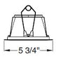 Juno Aculux Recessed Lighting 5002HZ-SF (4DP CD SF WET) 4 inch LED Lensed Cone Trim, Self Flanged, Haze Alzak Finish