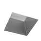 Juno Aculux Recessed Lighting 5002SQHZ-FM (4SQD CD FM WET) 4 inch LED Square Lensed Downlight Reflector, Flush Mount, Haze Reflector