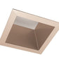 Juno Aculux Recessed Lighting 5002SQWHZ-SF (4SQD WTD SF WET) 4 inch LED Square Lensed Downlight Reflector, Self Flanged, Wheat Haze Reflector