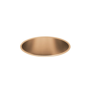 Juno Aculux Recessed Lighting 5007WHZ-FM (4DP WTD FM) 4 inch LED Parabolic Cone Trim, Flush Mount, Wheat Haze Alzak Finish