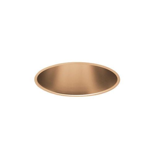 Juno Aculux Recessed Lighting 5007WHZ-FM (4DP WTD FM) 4 inch LED Parabolic Cone Trim, Flush Mount, Wheat Haze Alzak Finish