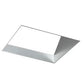 Juno Aculux Recessed Lighting 5008SQHZ-FM (4SQA CD FM) 4 inch LED Square 45 Degree Angle-Cut Reflector, Flush Mount, Haze Reflector
