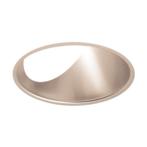 Juno Aculux Recessed Lighting 5008WHZ-FM (4AC WTD FM) 4 inch LED 45 Degree Angle-Cut Cone Trim, Flush Mount, Wheat Haze Alzak Finish
