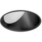Juno Aculux Recessed Lighting 5009B-FM (4WW BS FM) 4 inch LED Lensed Wall Wash Trim, Flush Mount, Black Specular Alzak Finish