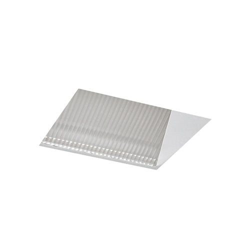 Juno Aculux Recessed Lighting 5009SQW-FM (4SQWW W FM) 4 inch LED Square Lensed Wall Wash Trim, Flush Mount, White Reflector