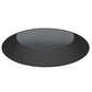 Juno Aculux Recessed Lighting 5301BHZ-BL-FM (4ABV BD BLFM WET) 4 inch LED Lensed Adjustable Bevel Trim, Flush Mount, Black Finish