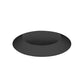 Juno Aculux Recessed Lighting 5302BHZ-BL-FM (4DBV BD BLFM WET) 4 inch LED Lensed Bevel Trim, Flush Mount, Black Finish