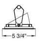 Juno Aculux Recessed Lighting 5308BHZ-BL-SF (4ABV BD BLSF) 4 inch LED Adjustable Bevel Trim, Self Flanged, Black Finish