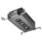 Juno Aculux AX2SQ 3A 12LM 40K 80CRI 35D FPC 120 Recessed Lighting 2 inch 3 Heads LED New Construction Standard Square Adjustable Housing 1000 Lumens, 4000K Color Temperature, 80 CRI, Flood Beam, 120V Dimmable Light