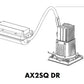 Juno Aculux AX2SQ DR 12LM 27K 90CRI 18D ZT MVOLT Recessed Lighting 2 inch LED Remodel Standard Square Housing 1000 Lumens, 2700K Color Temperature, 90 CRI, Spot Beam, 120-277V 0-10V Dimmable Light