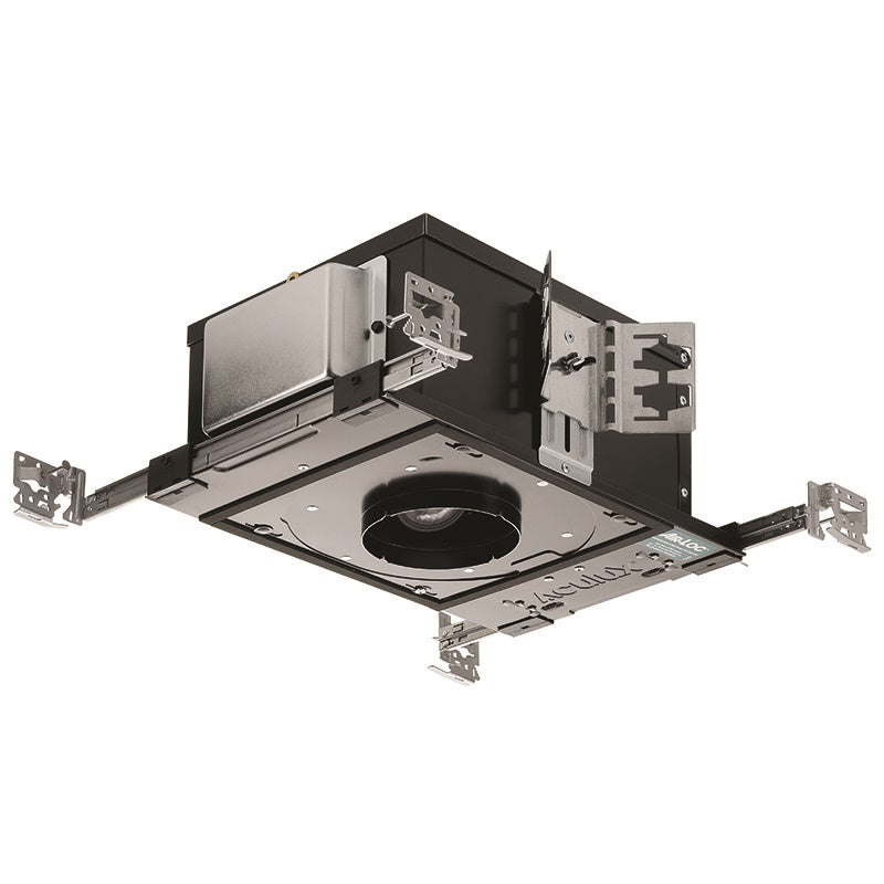 Juno Aculux AX3 A 12LM 30K 80CRI 12D DMXR MVOLT CP ICAT Recessed Lighting 3 inch IC LED New Construction Adjustable Housing, 1200 Lumens, 80 CRI, 12 Degree Spot, DMX,RDM Driver, 1% Dim, 120-277V, Chicago Plenum