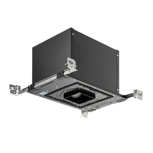 Juno Aculux AX3SQ A 10LM WDTW 90CRI 26D DMXR 277 Recessed Lighting 3 inch non IC LED New Construction Square Adjustable Housing, WarmDim (1800K-3000K) and Tunable White (2000K-4350K), 1000 Lumens, 90 CRI, 26 Degree Narrow Flood, DMX,RDM Driver, 1% Dim, 12