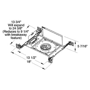 Juno Aculux Recessed Lighting IC210LA-927-S-1 2 inch LED New Construction IC Adjustable Housing 1200 Lumens, 2700K Color Temperature, 90 CRI, Spot Beam, 120V Dimmable Light 