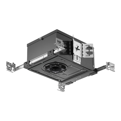 Juno Aculux Recessed Lighting IC210LSQD-835-N-U 2 inch LED New Construction IC Square Housing 1200 Lumens, 3500K Color Temperature, 80 CRI, Narrow Flood Beam, 120-277V 0-10V Dimmable Light