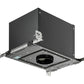 Juno Aculux Recessed Lighting IC49T-W-N-U 3-1/4 inch LED New Construction IC Housing 1000 Lumens, Black Body Dimming and Tunable White, 4350K-2000K Narrow Flood Beam, 120-277V 0-10V Dimmable Light