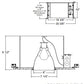 Juno Aculux IC906  Recessed Lighting 6 inch Line Voltage New Construction Wall Wash IC  Housing