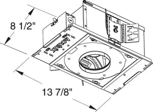 Juno Aculux IC943L-930-N-1  Recessed Lighting 3-1/4 inch LED New Construction IC Housing 700 lumens, 3000K Color Temp, 93 CRI, Narrow Flood Beam, 120V Dimmable Light
