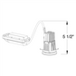 Juno Aculux Recessed Lighting TC207LDR-830-W-U 2 inch LED Remodel Standard Housing 700 Lumens, 3000K Color Temperature, 80 CRI, Wide Flood Beam, 120-277V 0-10V Dimmable Light