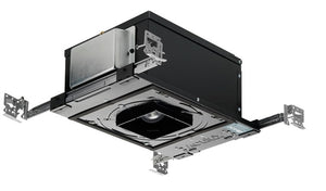 Juno Aculux TC49LSQ-827-F-U  Recessed Lighting 3-1/4 inch LED New Construction Standard Square Housing 1000 Lumens, 2700K Color Temp, 85 CRI, Flood Beam, 120-277V 0-10V Dimmable Light