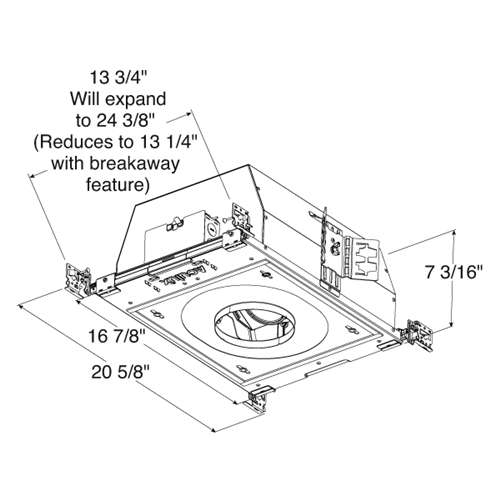 Juno Aculux TC532L-835-S-A Recessed Lighting 4 inch LED New Constructi ...