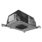 Juno Aculux TC532LSQ-830-S-EZ1  Recessed Lighting 4 inch LED New Construction Square Adjustable IC Housing, 3200 Lumens, 3000K Color Temp, 80 CRI, Spot Beam, 120-277V, eldoLED ECOdrive 0-10V Dimming, 1%
