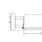 Lithonia KAD LED 60C 700 30K R4 MVOLT RPUMBAK04 DDBTXD 137W LED Contour Soft Square Area Light, 60 LEDs, 700mA, 3000K, Type IV Distribution, 120-277V, 4" Arm Round Pole Adaptor, Textured Dark Bronze