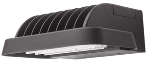 Lithonia KAXW LED P1 30K R3 120 SF DDBXD 29W Outdoor LED Wallpack, P1 Performance Package, 3000K Color Temperature, Type 3 Distribution, 120V with Single Fuse, Dark Bronze Finish