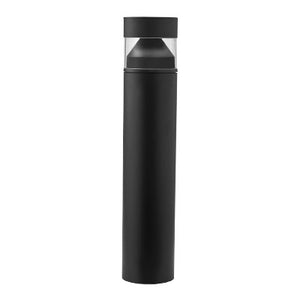 Lithonia KBR8 LED 16C 700 40K SYM MVOLT DNATXD 8" Round Architectural LED Bollard, 16 LEDs, 700mA, 4000K Color Temperature, Symmetric Distribution, 120-277V, Textured Natural Aluminum Finish