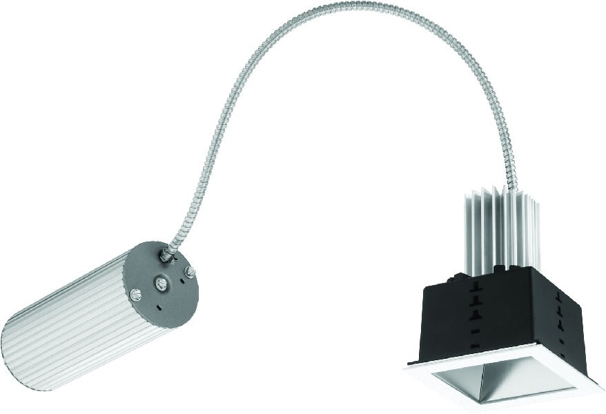Lithonia LDN3SQ 40/05 MVOLT UGZ HSG 3 Inch Square Downlight LED, 4000K Color Temperature, 500 Lumens, 120-277V, Universal Dimming to 1%, Housing Only