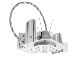Lithonia LDN4 30/15 MVOLT EZ10 HSG 4 inch Downlight LED 20 Watts 3000K 1500 Lumens Includes LED and Housing Wet Location