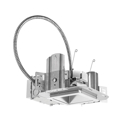 Lithonia LDN4SQ 40/15 MVOLT GZ1 HSG 4" Square Open Non-IC New Construction Downlight, 4000K, 1500 Lumens, 120-277V, Dims to 1%