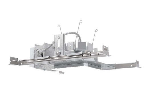 Lithonia LDN4SQ ALO1 SWW1 MVOLT UGZ HSG 4 Inch Non-IC Square Downlight LED, 500/750/1000 Lumens, 3000K-3500K-4000K-5000K Color Temperature, 120-277V, Universal Dimming to 10%, Housing Only