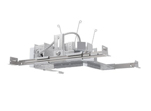 Lithonia LDN4SQ 30/15 MVOLT EZ1 HSG 4" Square Open Non-IC New Construction Downlight, 3000K, 1500 Lumens, 120-277V, eldoLED Driver Dims to 1%
