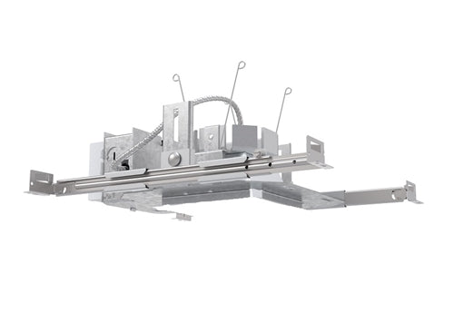 Lithonia LDN4SQ 30/15 MVOLT EZ1 HSG 4" Square Open Non-IC New Construction Downlight, 3000K, 1500 Lumens, 120-277V, eldoLED Driver Dims to 1%