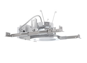 Lithonia LDN6 40/10 MVOLT GZ10 HSG 6" Open LED Non-IC and New Construction Downlight, 4000K, 1000 Lumens, 120-277V, Dims to 10%