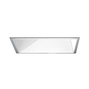 Lithonia LS6AR LS TRIM 6 Inch Square Clear Downlight LED Trim, Self-Flanged Specular Finish