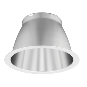 Lithonia LO6AR LSS TRIM 6 inch Clear Reflector, White Ring Trim