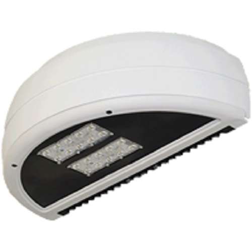 Lithonia MRW LED 2 10A700/30K SR2 347 DBLBXD 47W Architectural Wall Sconce, Two Engines, 20 LEDs, 700mA, 3000K, Type II Distribution, 347V, Textured Black Finish