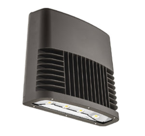 Lithonia OLWX2 LED 90W 50K 120 PE DDB 90W LED Wallpack, 5000K Color Temperature,120V, 120V Button Photocell, Dark Bronze Finish