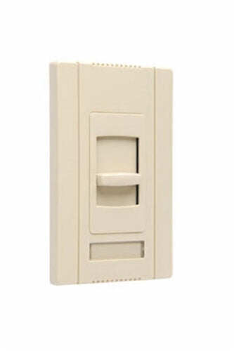 Wattstopper CD703PI Titan 700W Incandescent Single Pole/ 3-Way, Slide-to-Off Dimmer with Preset, Narrow, Ivory