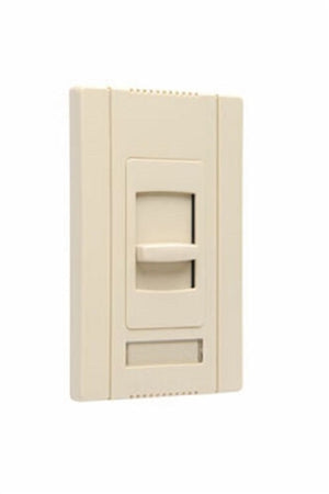 Wattstopper CD703PI Titan 700W Incandescent Single Pole/ 3-Way, Slide-to-Off Dimmer with Preset, Narrow, Ivory