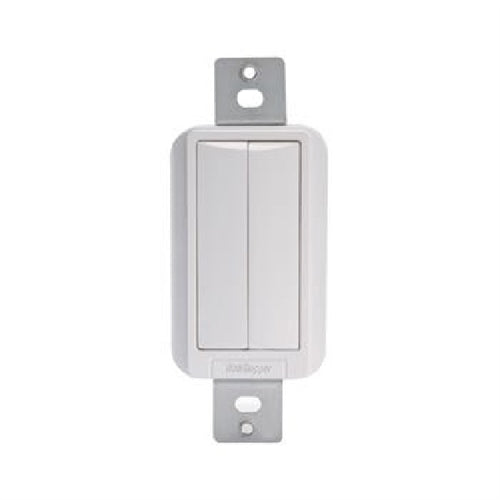 Wattstopper EORS-102-B RF 2-Button Remote Switch, Black
