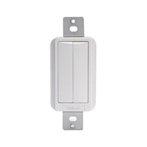 Wattstopper EORS-102-B RF 2-Button Remote Switch, Black