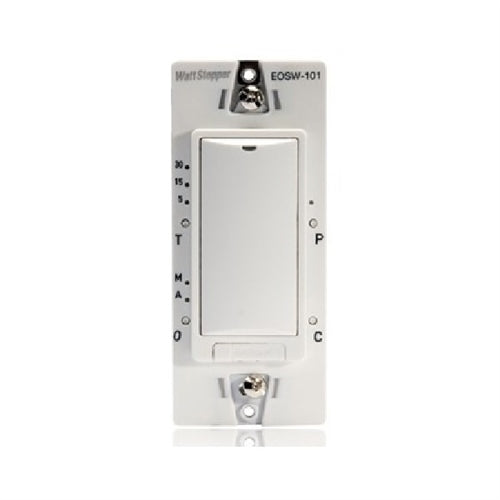 Wattstopper EOSW-101-B RF Single Relay Switch Receiver, No Neutral, Black